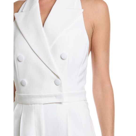 Michael Kors Collection Halter Tuxedo Jumpsuit - Picture 3 of 4